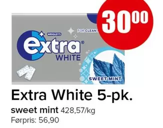 Extra - White 5-pk.