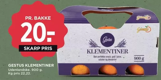 KLEMENTINER
