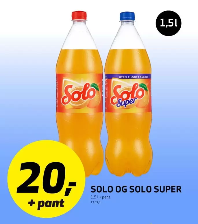 SOLO OG SOLO SUPER
