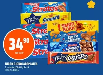 Smash - SJOKOLADEPLATER