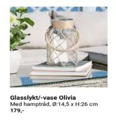 Olivia - Glasslykta/-vase