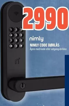 NIMLY CODE DØRLÅS