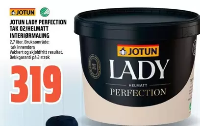 LADY PERFECTION TAK 02/HELMART INTERIØRMALING