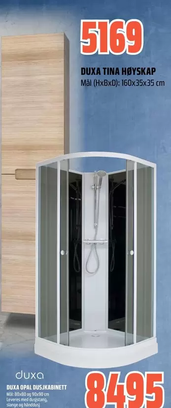 DUXA TINA HØYSKAP 5169