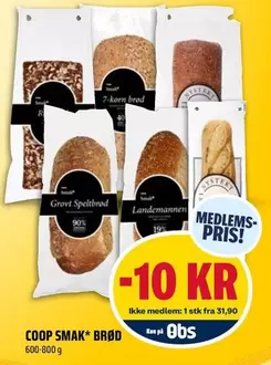 COOP SMAK* BRØD