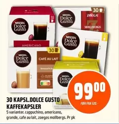 30 KAPSL.DOLCE GUSTO KAFFEKAPSLER