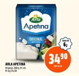 White - Apetina Original  Cheese
