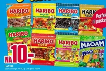 Cola - Haribo Nappar, Goldbären, Maoam Mao Mix