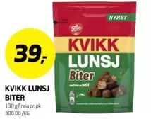 KVIKK LUNSJ Biter