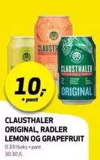 ORIGINAL, RADLER LEMON OG GRAPEFRUIT