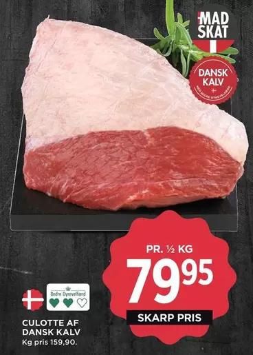 Af - CULOTTE AF DANSK KALV