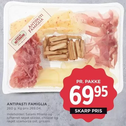 Milano - ANTIPASTI FAMIGLIA