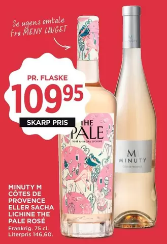 Rose - CÔTES DE PROVENCE ROSE ELLER SACHA LICHI THE PALE ROSE