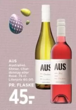 Rose - Australien Shiraz, Chardonnay eller Rosé