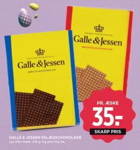 Lys - Pålægschokolade