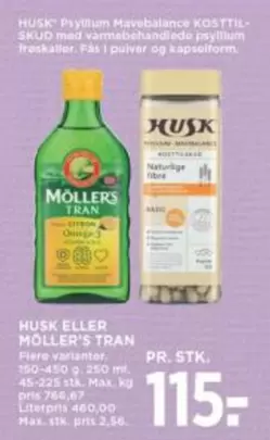 Max - HUSK eller MØLLERS TRAN