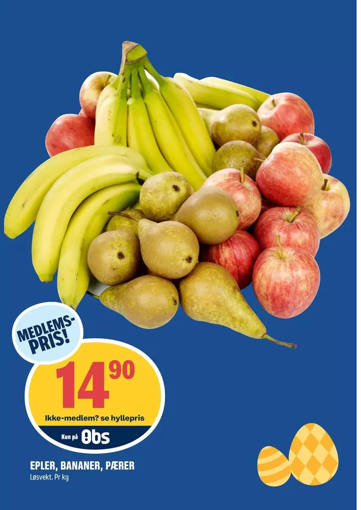 Epler, Bananer, Pærer