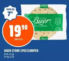 Buer Store Speltlomper