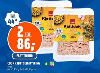 Fast - Kjøttdeig Kylling