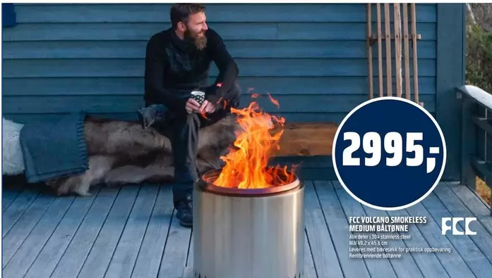 FCC VOLCANO SMOKELESS MEDIUM BARKON