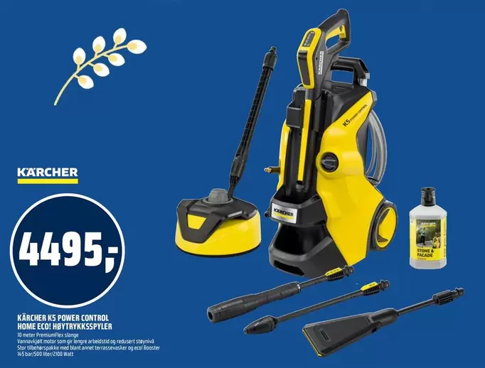 Home - Kärcher K5 Power Control ECO Højtryksspyler