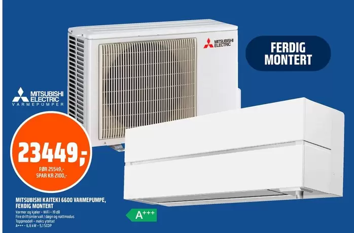 KAITOKI 6400 VARMEPUMPE