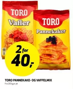 Pannekake og Vaffelmix