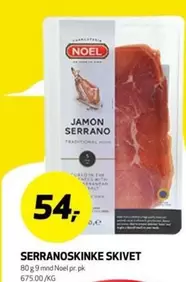 SERRANOSKINKE SKIVET