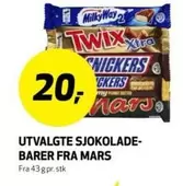 UTVALGTE SJOKOLADE-BARER