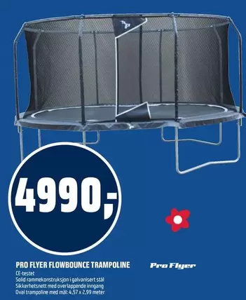 Trampoline - PRO FLYER FLOWBOUNCE TRAMPOLINE
