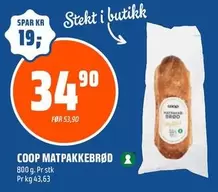 COOP MATPAKKEBRØD