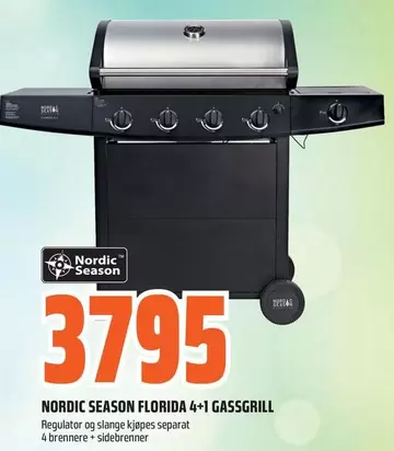 FLORIDA 4+1 GASSGRILL