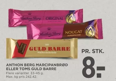 No - MARCIPANBRØD ELLER GULD BARRE