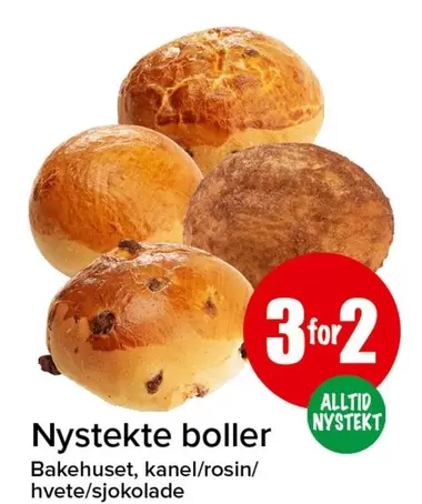 Nystekte boller
