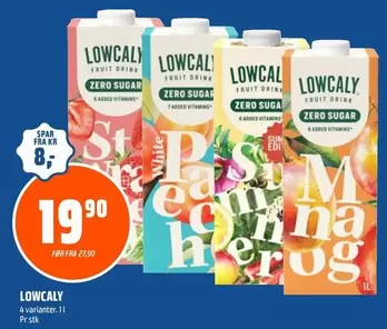 Drink - LOWCALY FRUIT DRINK ZERO SUGAR