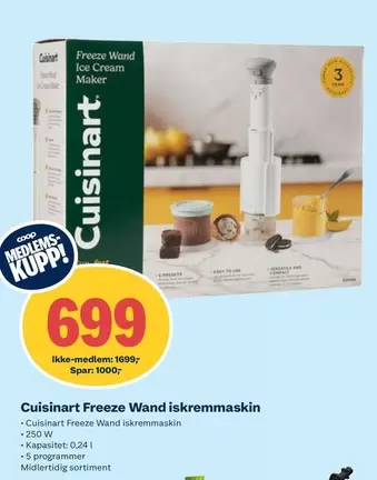 Ice - Freeze Wand iskremskremmaskin
