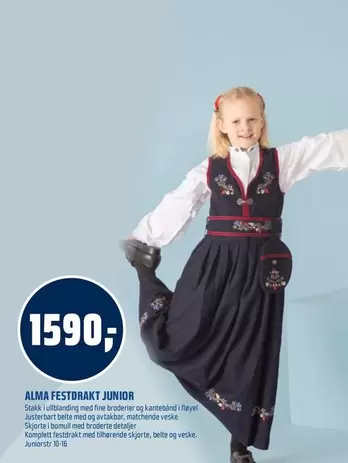 ALMA FESTDRAKT JUNIOR