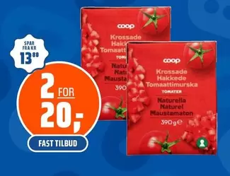 Fast - Krossade Hakkede Tomater