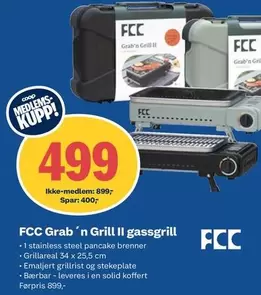 Grab 'n Grill II gassgrill