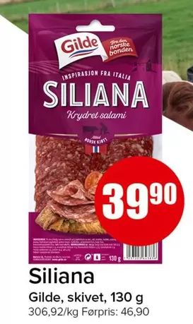 Siliana Krydret salami