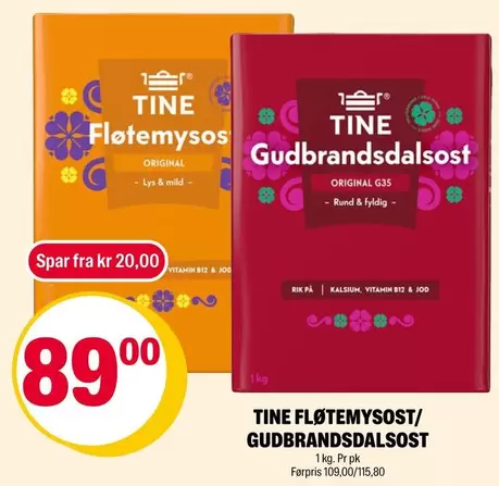 Lys - Fløtemysos/ Gudbrandsdalsost