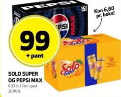 Max - SOLO SUPER OG PEPSI MAX