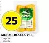 MAISKOLBE SOUS VIDE