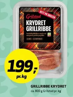 Norsk - KRYDRET GRILLRIBBE