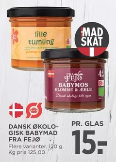 DANSK ØKOLOGISK BABYMAD