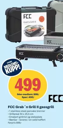Grab 'n Grill II gassgrill