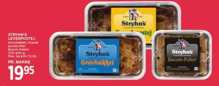 Max - Leverpostej Grovhakket, Fransk, grovhakket eller Bacon-Peber