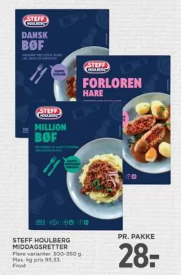 Jbl - DANSK BØF, FORLOREN HARE, MILLION BØF