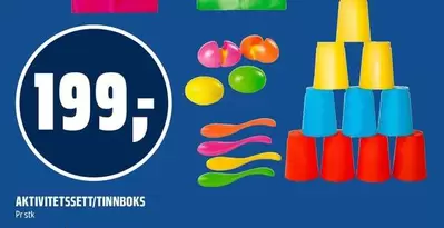 AKTIVITETSSETT/TINNBOKS