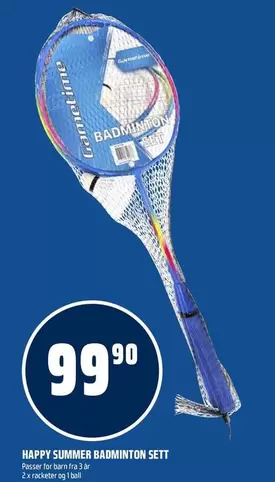 Happy - HAPPY SUMMER BADMINTON SETT